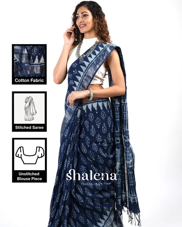 Blue_Color_1_-_Minute_Ready_to_Wear_Mulmul_Cotton_Saree_with_Blouse_Piece