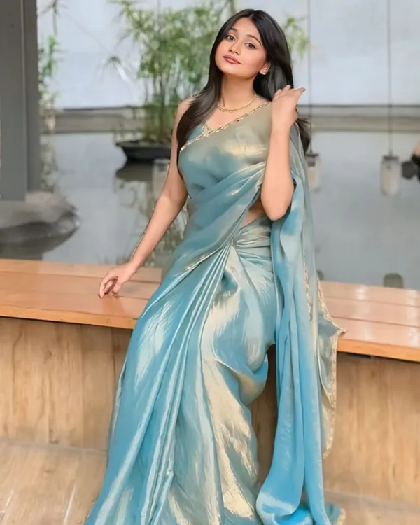 Blue_Color_Soft_Fendy_Silk_Saree_with_Fully_Stitch_Blouse_(Free_Size)_Up_to_44
