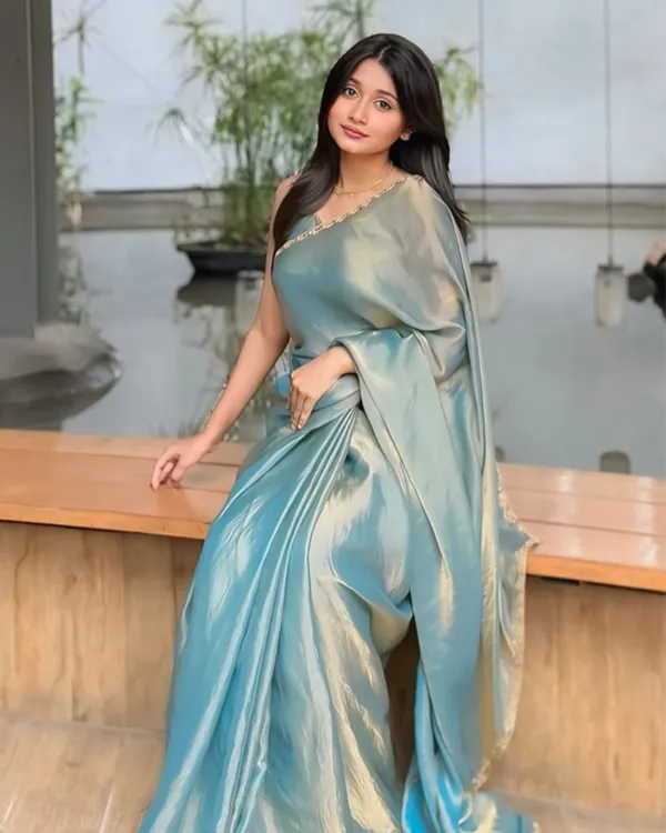 Blue_Color_Soft_Fendy_Silk_Saree_with_Fully_Stitch_Blouse_(Free_Size)_Up_to_44