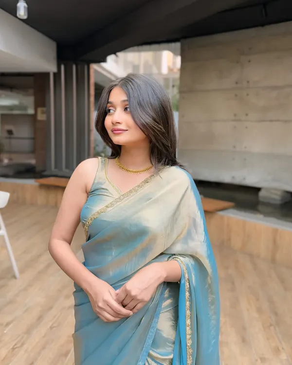 Blue_Color_Soft_Fendy_Silk_Saree_with_Fully_Stitch_Blouse_(Free_Size)_Up_to_44