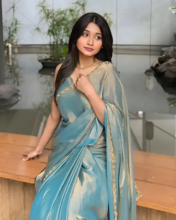 Blue_Color_Soft_Fendy_Silk_Saree_with_Fully_Stitch_Blouse_(Free_Size)_Up_to_44