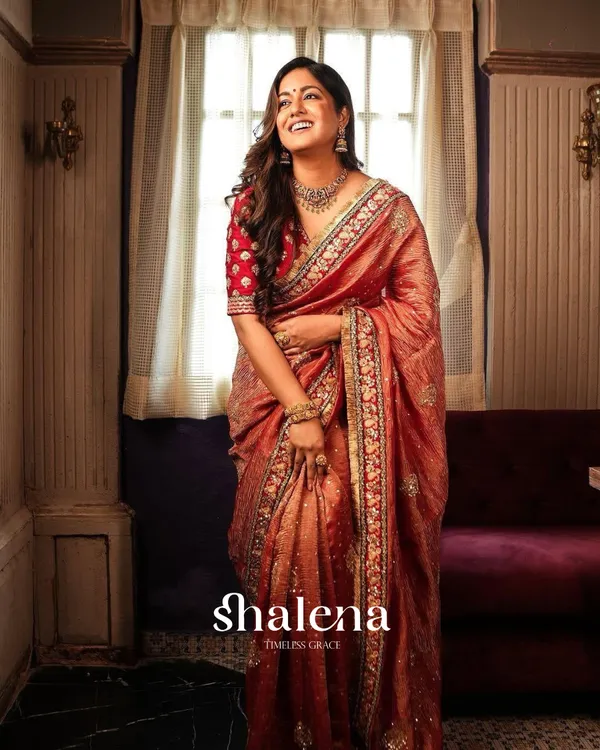 Maroon_color_soft_crush_Embroidery_Sequence_and_Coding_Lace_work_with__beautiful_golden_jari_butta_design