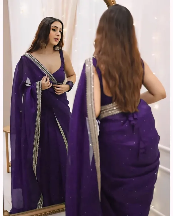 Purple_Color_Georgette_1_-_Minute_Ready_to_Wear_Saree_with_Fully_Stitch_Blouse_(Free_Size)_Up_to_44