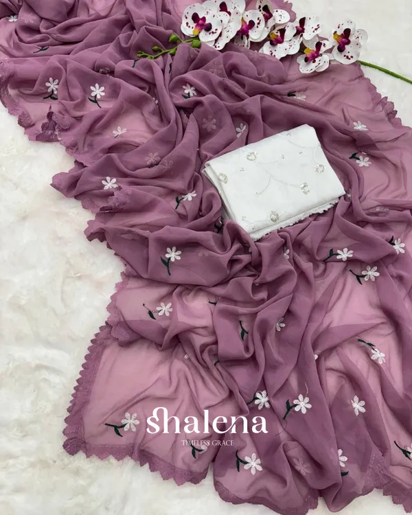 Light_Purple_Georgette_Saree_with_Embroidery_and_Sequence_Work_Blouse_Piece