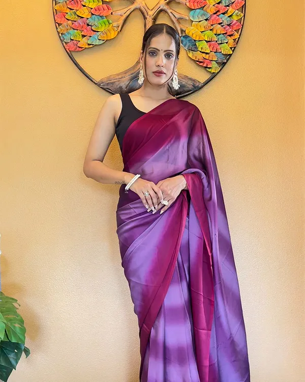 Purple_Color_1-Minute_Ready_To_Wear_Georgette_Saree_With_Blouse_Piece