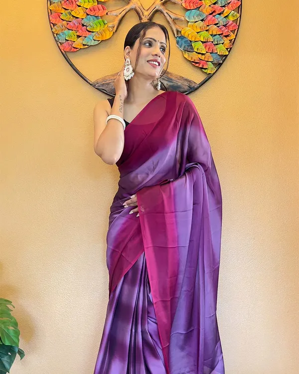 Purple_Color_1-Minute_Ready_To_Wear_Georgette_Saree_With_Blouse_Piece