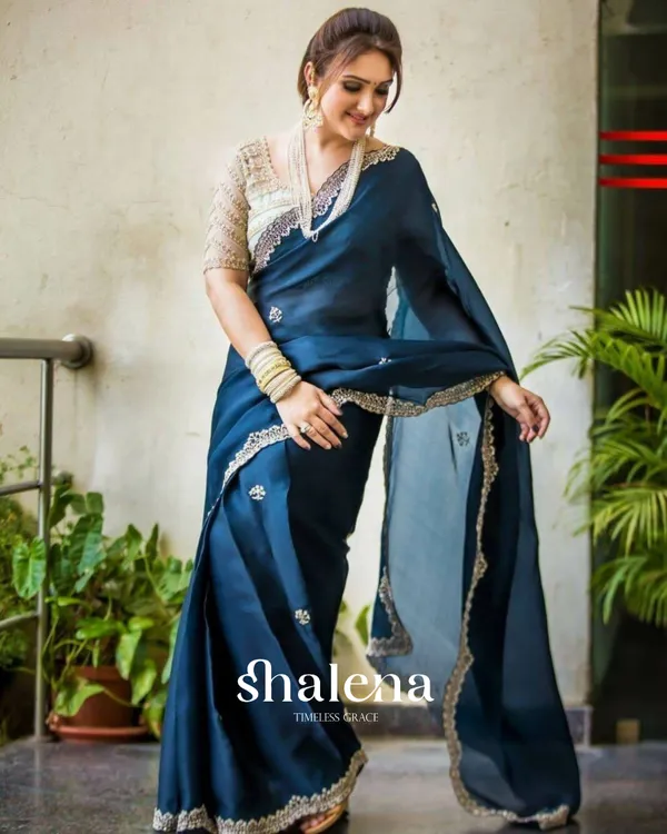 Blue_Color_Georgette_Saree_with_Embroidery_Design