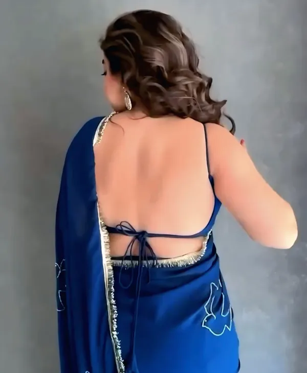 Blue_Color_Georgette_1_-_Minute_Ready_to_Wear_Saree_with_Fully_Stitch_Blouse_(Free_Size)_Up_to_44