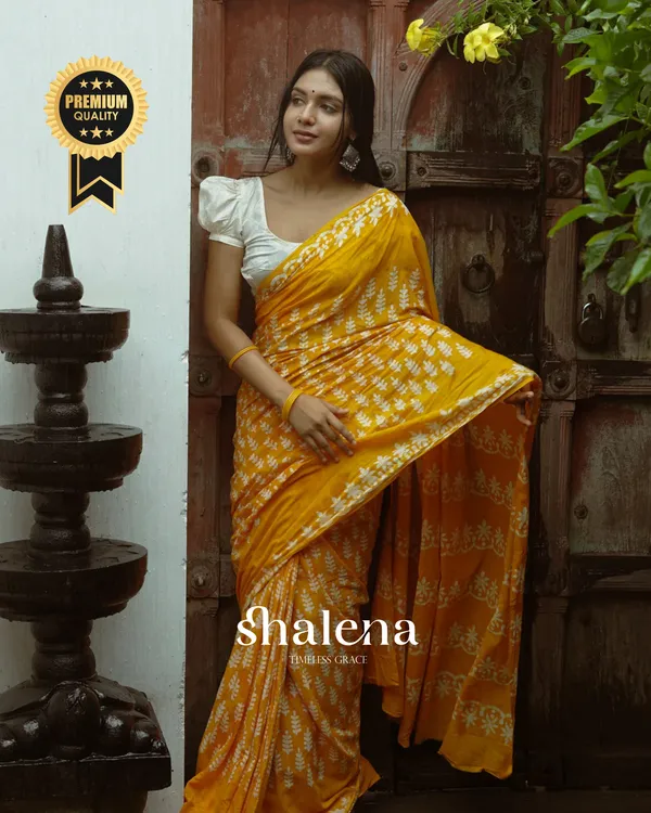 Yellow_Color_1_-_Minute_Ready_to_Wear_Mulmul_Cotton_Saree_with_Blouse_Piece