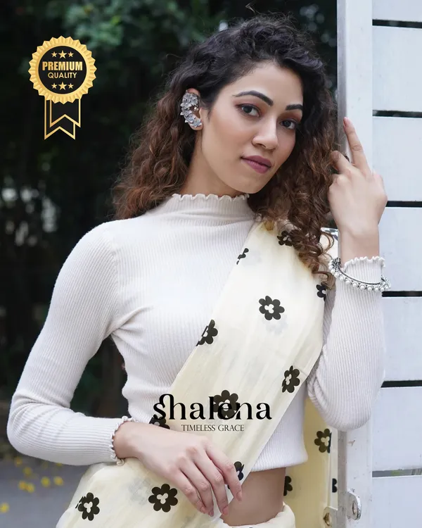 Cream_Color_1_-_Minute_Ready_to_Wear_Mulmul_Cotton_Saree_with_Blouse_Piece
