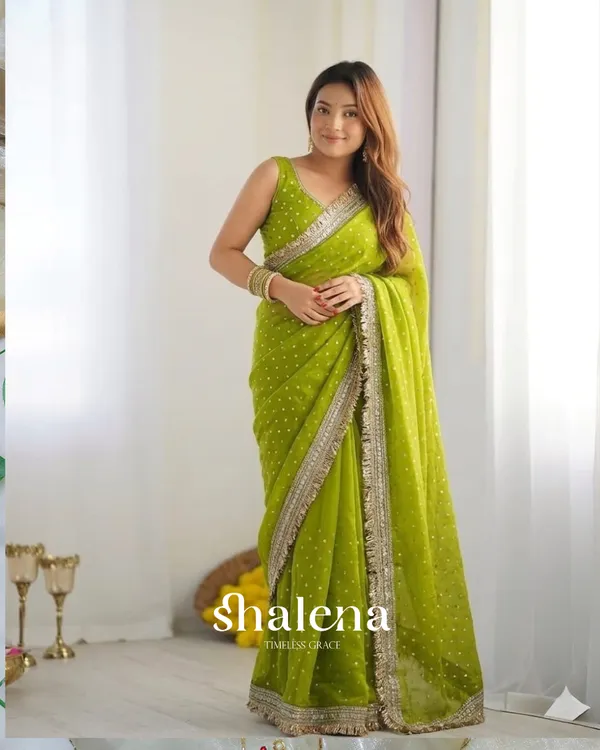 Elegant_Green_Moss_Silk_Zari_Woven_Fancy_Lace_Border_Saree