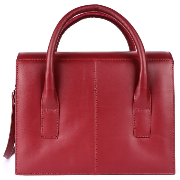 Maroon_Genuine_Leather_Hand_Crafted_Solid_Satchel_For_Women