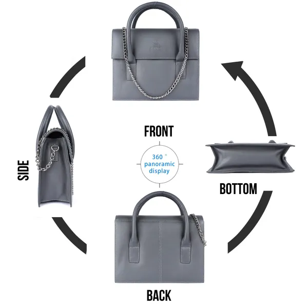 Grey_Genuine_Leather_Hand_Crafted_Solid_Satchel_For_Women