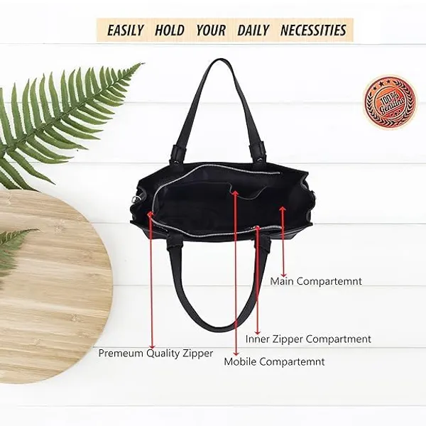 Black_Genuine_Leather_Hand_Crafted_Structured_Handheld_Bag_For_Women