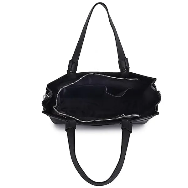 Black_Genuine_Leather_Hand_Crafted_Structured_Handheld_Bag_For_Women