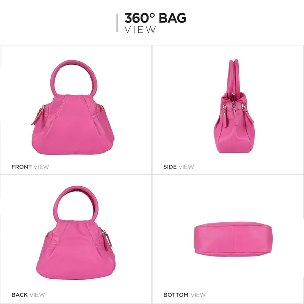Baby_Pink_Genuine_Leather_Handcrafted_Mini_Handheld_Bag_For_Women