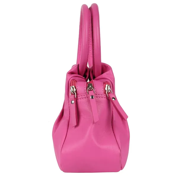 Baby_Pink_Genuine_Leather_Handcrafted_Mini_Handheld_Bag_For_Women
