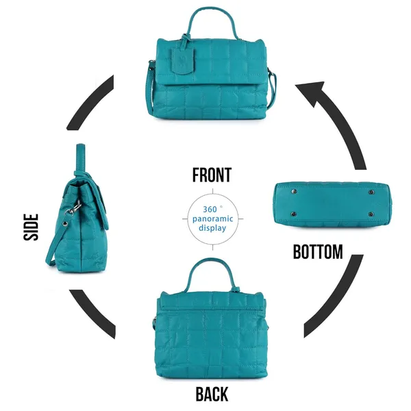 Turquoise_Genuine_Leather_Hand_Crafted_Solid_Satchel_For_Women