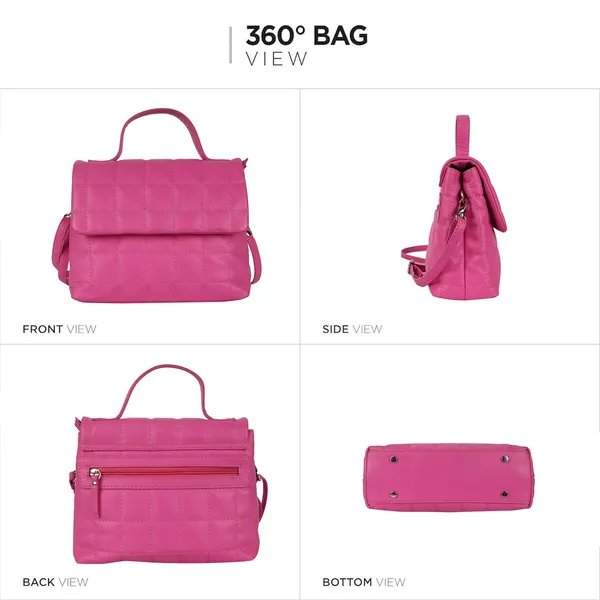 Pink_Genuine_Leather_Hand_Crafted_Solid_Satchel_For_Women