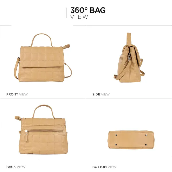 Beige_Genuine_Leather_Hand_Crafted_Solid_Satchel_For_Women
