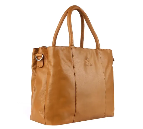 Honey_Yellow_Genuine_Leather_Hand_Crafted_Solid_Satchel_For_Women