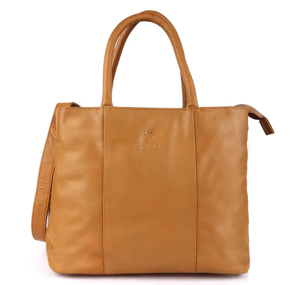 Honey_Yellow_Genuine_Leather_Hand_Crafted_Solid_Satchel_For_Women