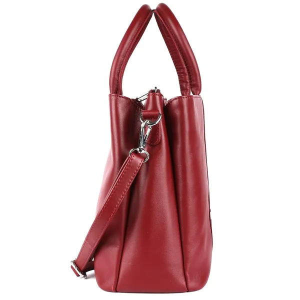 Maroon_Genuine_Leather_Hand_Crafted_Solid_Satchel_For_Women