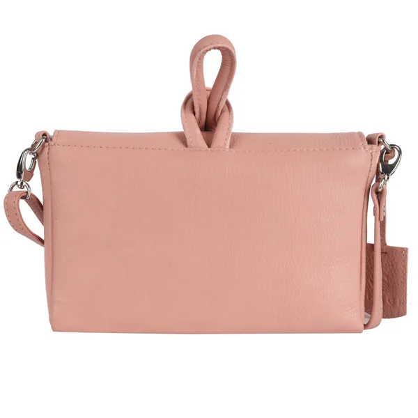 Nude_Pink_Detachable_Strap_&_Zip_Closure_Shoulder_Bag_For_Women