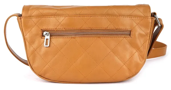 Tan_Genuine_Leather_Handcrafted_Shoulder_Bag_For_Women