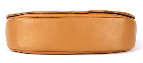 Tan_Genuine_Leather_Handcrafted_Shoulder_Bag_For_Women
