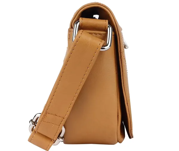 Tan_Genuine_Leather_Handcrafted_Shoulder_Bag_For_Women