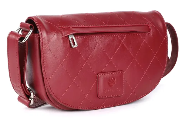 Maroon_Genuine_Leather_Handcrafted_Shoulder_Bag_For_Women