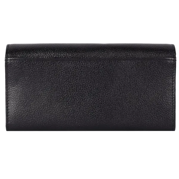Black_Genuine_Leather_Hand_Crafted_With_Snap_Closure_Clutch_For_Women