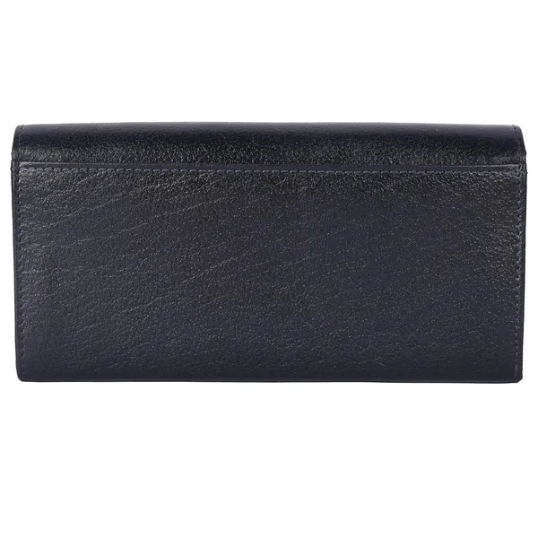 Dark_Blue_Genuine_Leather_Hand_Crafted_With_Snap_Closure_Clutch_For_Women