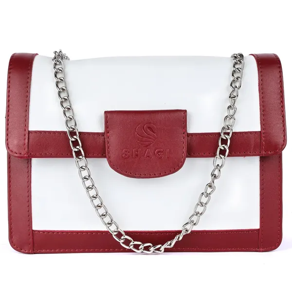 Maroon_&_White_Genuine_Leather_Handcrafted_Sling_Bag_For_Women