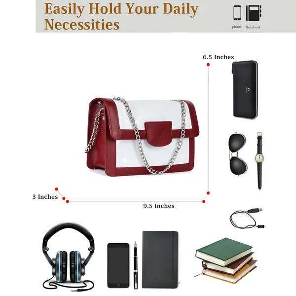 Maroon_&_White_Genuine_Leather_Handcrafted_Sling_Bag_For_Women