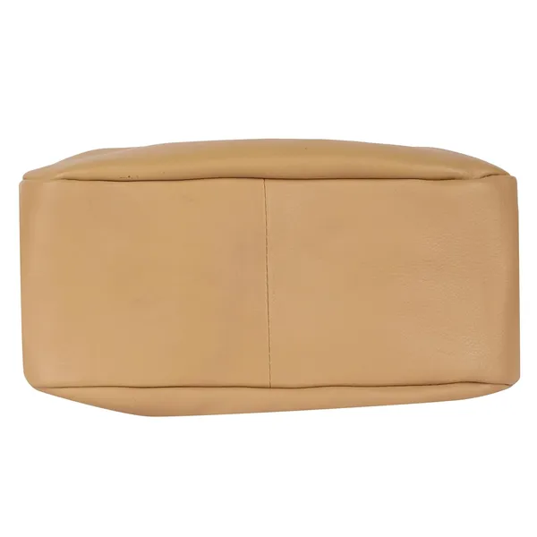 Light_Brown_Genuine_Leather_Handcrafted_Mini_Handheld_Bag_For_Women