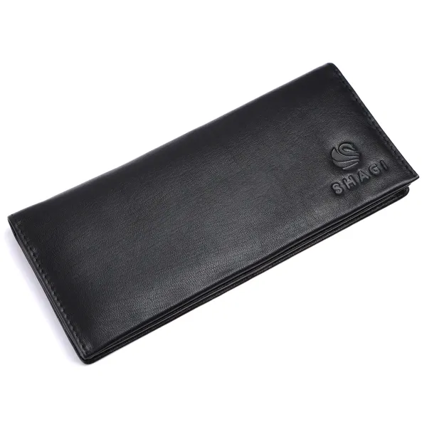 Black_Genuine_Leather_Hand_Crafted_Slim_Clutch_For_Women