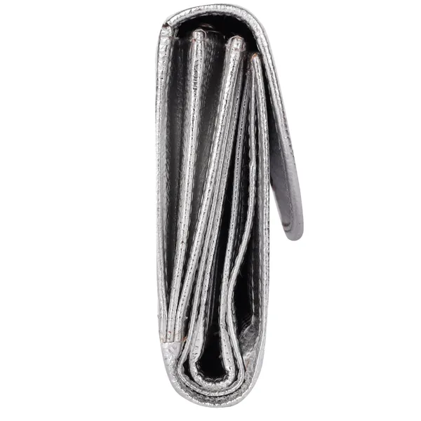 Silver_Genuine_Leather_Handcrafted_Clutch_For_Women