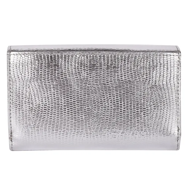 Silver_Genuine_Leather_Handcrafted_Clutch_For_Women