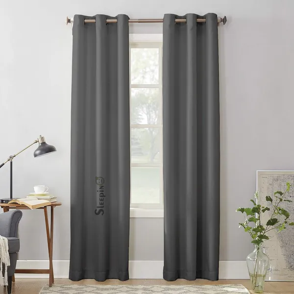 SEEPINO_Blackout_Curtains_-_9_Feet_Long_Door_Blackout_Curtains_Set_of_-_2_|_100%_Room_Darkening_Thermal_Insulated_Curtain_|_Dark_Grey