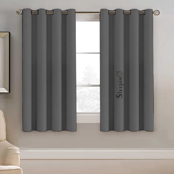SEEPINO_Blackout_Curtains_-_9_Feet_Long_Door_Blackout_Curtains_Set_of_-_2_|_100%_Room_Darkening_Thermal_Insulated_Curtain_|_Dark_Grey