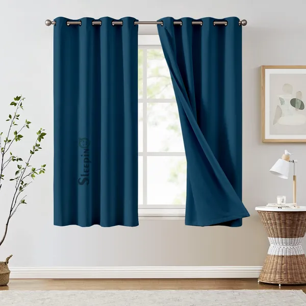 SEEPINO_Blackout_Curtains_-_6_Feet_Door_Blackout_Curtains_Set_of_-_2_|_100%_Room_Darkening_Thermal_Insulated_Curtain_|_Teal_Blue