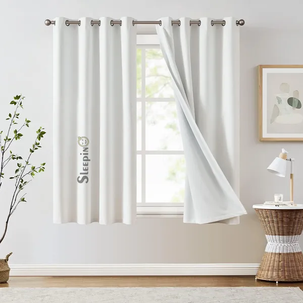 SEEPINO_Blackout_Curtains_-_6_Feet_Door_Blackout_Curtains_Set_of_-_2_|_100%_Room_Darkening_Thermal_Insulated_Curtain_|_White