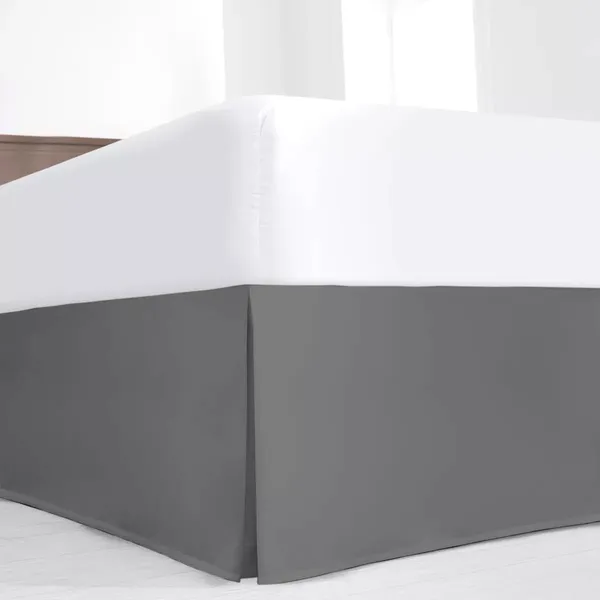 Dark_Grey_Easy_Fit_Box_Pleated_Bed_Skirt
