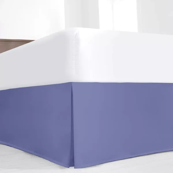 Medium_Blue_Easy_Fit_Box_Pleated_Bed_Skirt