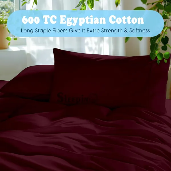 White_Egyptian_Cotton_400TC_Solid_Bedsheet_With_Pillow_Covers