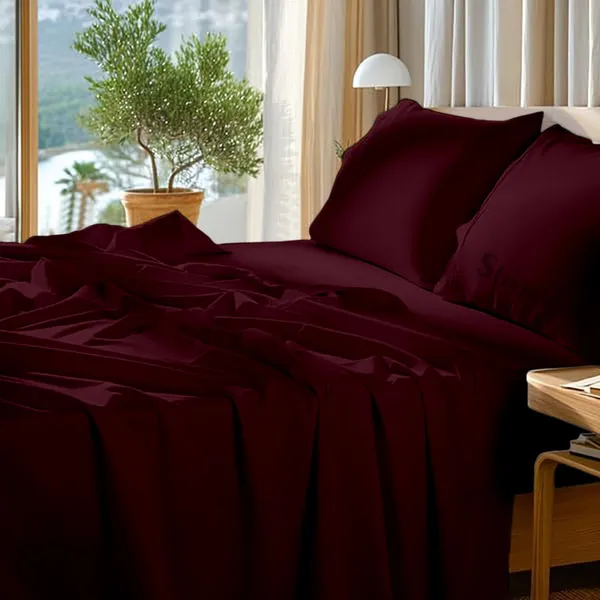 White_Egyptian_Cotton_400TC_Solid_Bedsheet_With_Pillow_Covers