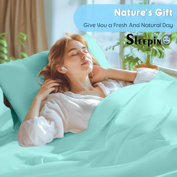 Aqua_Blue_Egyptian_Cotton_400TC_Solid_Bedsheet_With_Pillow_Covers