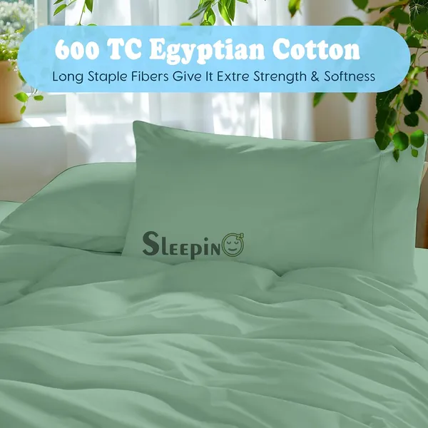 Emerald_Green_Egyptian_Cotton_400TC_Solid_Bedsheet_With_Pillow_Covers